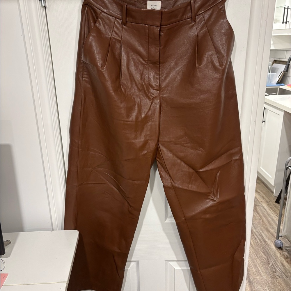 Wilfred Effortless Vegan Leather Pants